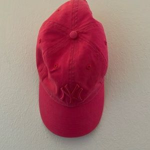 Anthropologie Pink ‘47 NY Yankees Baseball Cap